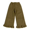 thumbnail image 5 of JJHGVB Wide Leg Jeans Wide Leg Jeans for Women Denim Trousers Pants with Pockets Straight Denim Jeans High Waisted Denim Pants Loose Fit Long Casual Pants palazzo pants Vintage Jeans Army Green M, 5 of 5