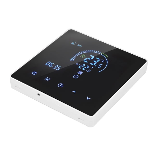 Programmable Digital Thermostat With Large Touch Screen And Wall Mount - Compatible For Tuya 3500W AC90-240V
