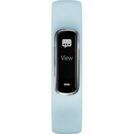 Garmin Vivosmart 4 Splash Proof Woman Azure Blue Fitness Tracker, 0.26" x 0.70"