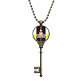 thumbnail image 1 of We Travel The Same Path Key Necklace Pendant Tray Embellished Chain, 1 of 3