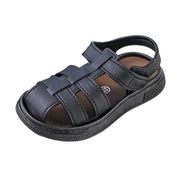 WERYOUNG Breathable Kids Sandals For Boys Girls Soft Sole Open Toe Woven Beach Shoes For 1–10 Travel Party Comfortable Footwear