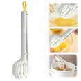 thumbnail image 4 of Binwennn Multifunctional Egg Beater New Silicone Whisks Pasta Tongs 2 In 1 For Cooking Non Scratch Household Kitchen Gadgets For Gripping Stirring Mixing Food Large Metal Spoons for Cooking Pancake, 4 of 7
