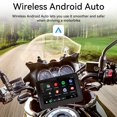 thumbnail image 6 of 5" Portable Wireless Carplay Android auto Touch Screen Car Stereo HIcar Motorbike GPS Navigator Waterproof And Convenient For All Model Motorcycles, 6 of 17