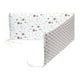 thumbnail image 1 of Almohadilla lateral para cuna,Forro de cuna para bebé acolchado en el interior de la cuna grueso,Cojín acolchado lateral para cuna transpirable para niños y Estrella marrón, 1 of 8