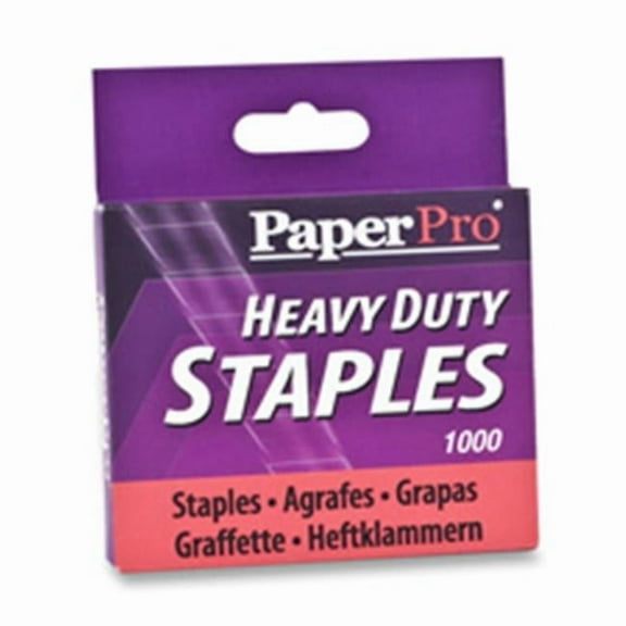 Accentra- Inc. Heavy-duty Staples- .50in. Crown-Leg- 100 Staples per Strip