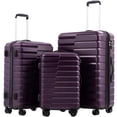 thumbnail image 1 of Maleta expandible Luggage Coolife para PC, ABS TSA, juego de 3 piezas, 1 of 7