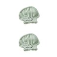 thumbnail image 3 of Bearachild Toalla de secado de cabello para mujer Gorro de baño elástico Gorro de ducha Tipo 2 2Conjunto, 3 of 6