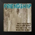 thumbnail image 2 of Stimson, Diane 20x20 Black Modern Framed Museum Art Print Titled - Friendship Grunge PF, 2 of 5