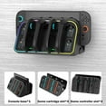 thumbnail image 2 of For Nintendo Switch 2 Handle Charger – Wall Storage Bracket & Stand, Wall Mount Accessories-Black, 2 of 7