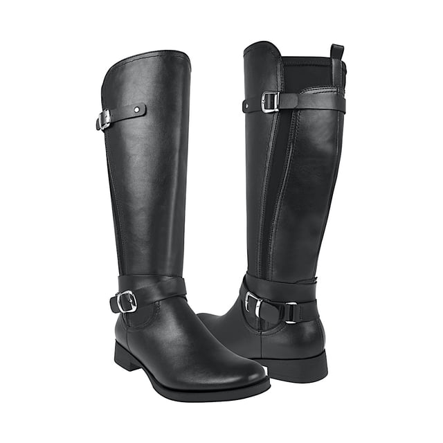 BOTAS NOMADAS MUJER 1233 SIMIPIEL NEGRO