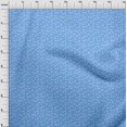 thumbnail image 4 of oneOone Velvet Medium Blue Fabric Rainbow Sewing Craft Projects Fabric Prints By Yard 58 Inch Wide, 4 of 5