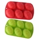 thumbnail image 1 of 2 moldes de silicona con forma de huevo para galletas de Pascua, dulces y hacer huevos., 1 of 6