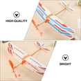 thumbnail image 4 of MasteelfCA 2Pcs Rubber Band Powered Airplane Model Biplane Toys for Kids (Random Pattern), 4 of 8