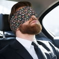 thumbnail image 5 of Disketp Autumn Fox Owl Sleep Mask - Eye Mask for Sleeping, Full Eye Covers for Women/Men, Light Blocking Sleeping Mask for Travel Yoga Nap, 5 of 7