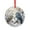 Pattern-3, variant on Two Birds Sitting On A Purple Vine Ornament Farmhouse Floral Round Ornament Holiday Decor And Xmas Gifts Ideas