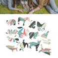 thumbnail image 4 of Rompecabezas Con Forma De Animal, 50 Piezas De Papel Duro Para Aliviar El Estrés, Rompecabezas De Arte Para Regalo Para La Decoración De La Sala De Estar Para La Decoración Del ANGGREK Otros, 4 of 8