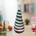 thumbnail image 4 of JWshufel Mini Christmas Tree Tabletop Christmas Decorations Christmas Tree Ornaments Modern Rope Design for Home Office Mantel Holiday Gift Set 8.3 in Green, 4 of 6