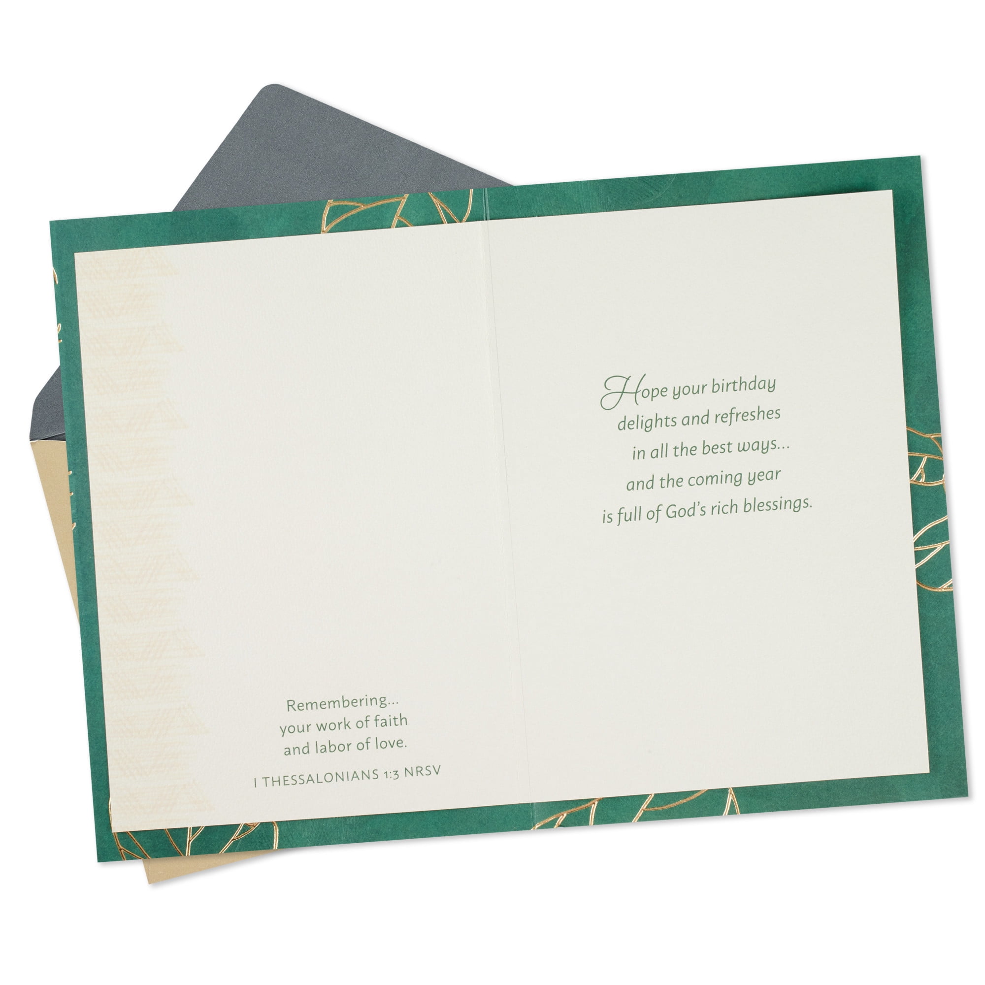 DaySpring Religious Birthday Card for Pastor (Birthday Blessings)