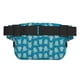 thumbnail image 3 of Balery Sea Turtle Mochila Cinturón para Mujeres y Hombres, Bolsa de Cintura Impermeable de Doble Capa con Correa, 3 of 9