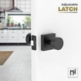 thumbnail image 2 of Mega Handles | Suana Passage Door Knob | Matte Black, 2 of 4