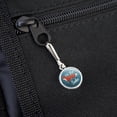 thumbnail image 3 of Oh For Fox Sake Funny on Teal Antiqued Charm Clothes Purse Suitcase Backpack Zipper Pull Aid, 3 of 3
