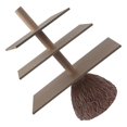 thumbnail image 3 of Halloween Witch Broom Stand Snacks Basket for Fruit Snack Bowl Display Tower, 3 of 5