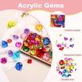 thumbnail image 2 of Uxcell 50-Pack Acrílico Diamante Falsas Gemas, 0.98mm Acrílico Claro Falsas Joyas a Granel para Rellenos de Hogar/Jarrón/Decoración de Fiesta [Rojo], 2 of 6