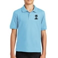 thumbnail image 4 of XXWXYD Boys Girls Short Sleeve 𝐏𝐨𝐥𝐨 Shirt, School Uniform Button Up Collared Shirt, Dry Fit Casual Tee Tops with Odor Control Technology, 4 of 8