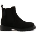 thumbnail image 2 of Vagabond Kenova Women's Leather Chunky Sole Chelsea Boot In Black Size 10, 2 of 6