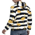 thumbnail image 6 of Sikiie Gold Flamingo Men's Hoodie, Essentials Hoodie, Sweatshirt, Pullover Hooded Sweatshirt for Men-Medium, 6 of 7