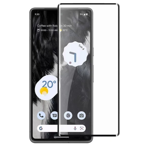 Pixel 7 Pro Premium Tempered Glass Screen Protector - Black Edge