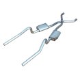 thumbnail image 2 of Pypes Performance Exhaust PYPSME11S Street Pro X-Pipe Exhaust System Header Back 2.5 in. Dia. 2.5 in. Tips - Stainless, 2 of 2