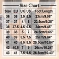 thumbnail image 3 of Zapatos Planos para Mujeres Cómodos Casuales Primavera Y Verano Versátiles Zapatos de Talla Grande de Tacón Bajo con Tacón de Cuña, 3 of 9