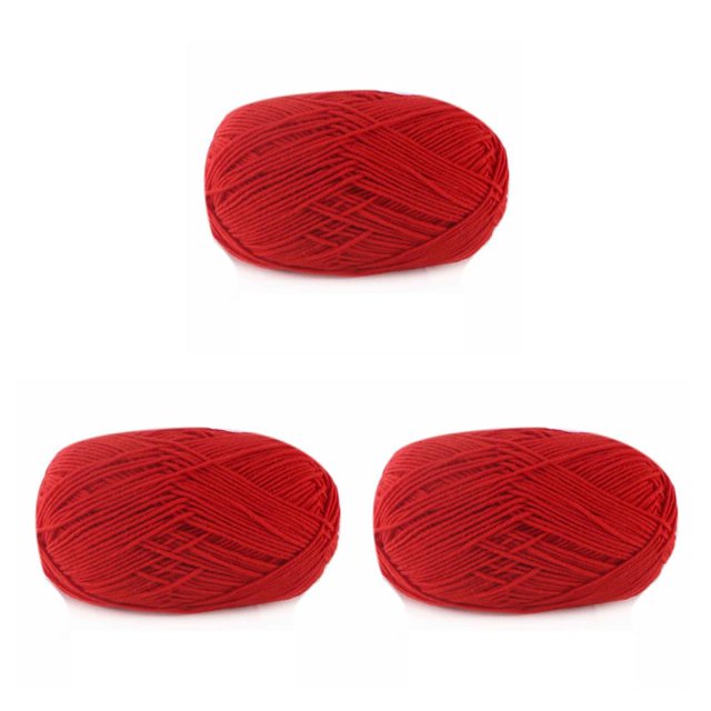 Bewildely Suéter de hilo de ganchillo, bufanda, guantes, paquete de ropa de bebé, suministros para el hogar, conjunto de ovillos de hilos, 4 Type1 NO1