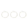 thumbnail image 1 of Maytalsory Ras du Cou en Quartz Pierre Naturelle Accessoire Élégant et Stylé pour Femmes Filles Blanc 3ensemble, 1 of 6