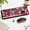Blackcolorful, variant on GradientMatchaGreen Wireless 104 Key Full-Sized and Mouse Set for Windows PC Laptop Desktop