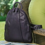Marley Teardrop Multi Zip Backpack - Brown