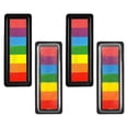 thumbnail image 3 of Shisuyan Ink Pad Multi Color Plastic Sponge 4Pack 8.3X3.1X0.8In, 3 of 8