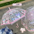 thumbnail image 5 of Paraguas infantil Sanrio Melody transparente con mango largo, plegable, automático, para niñas, estudiantes de primaria, primer grado, kulomi, 5 of 5