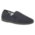 thumbnail image 1 of Sleepers Mens Harry Memory Foam Twin Gusset Slippers, 1 of 2