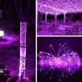 thumbnail image 5 of Cuerda de luz solar, 32,8 pies/10 m, 100 LED, para jardín, patio, camino, valla, escaleras, patio trasero, color morado, 5 of 5