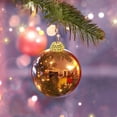 thumbnail image 6 of 100pcs Round Ornament Caps for Christmas Tree DIY Decorations Golden Replacement Hangers, 6 of 11