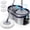 Dark Blue, variant on Pedal Spin Mop and Bucket with Wringer Set,EasyWring Microfiber Mop with 3 Mop Pads,360 ° Spinning Floor Cleaning System - Home & Office