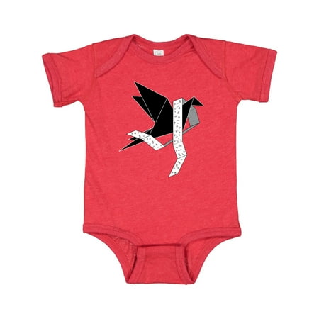 

Inktastic Origami Black Bird Math and Statistics Awareness Gift Baby Boy or Baby Girl Bodysuit