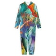 thumbnail image 4 of Dragon Wings Of Fire Dragon Wings Of Fire Hooded Union Suit Pajama Onesie Blanket Sleeper, 4 of 7
