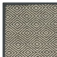 thumbnail image 6 of SAFAVIEH Natural Fiber Axum Geometric Sisal Runner Rug, Natural/Dark Grey, 2'6" x 10', 6 of 8