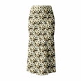thumbnail image 5 of Midi Skirts for Women Boho Column Polka Dot Soft & Breathable Boho Long Skirt Trendy Floral a Line Beach Skirt Vacation Outfit, 5 of 5