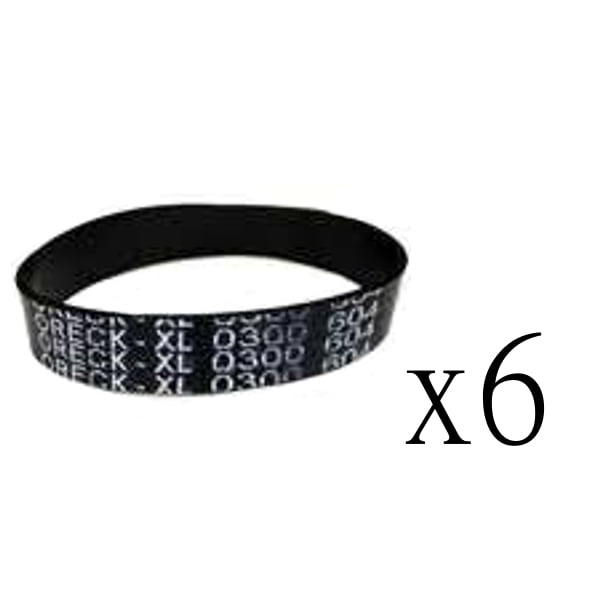 6 Oreck XL Upright Vacuum Cleaner Belts 0300604