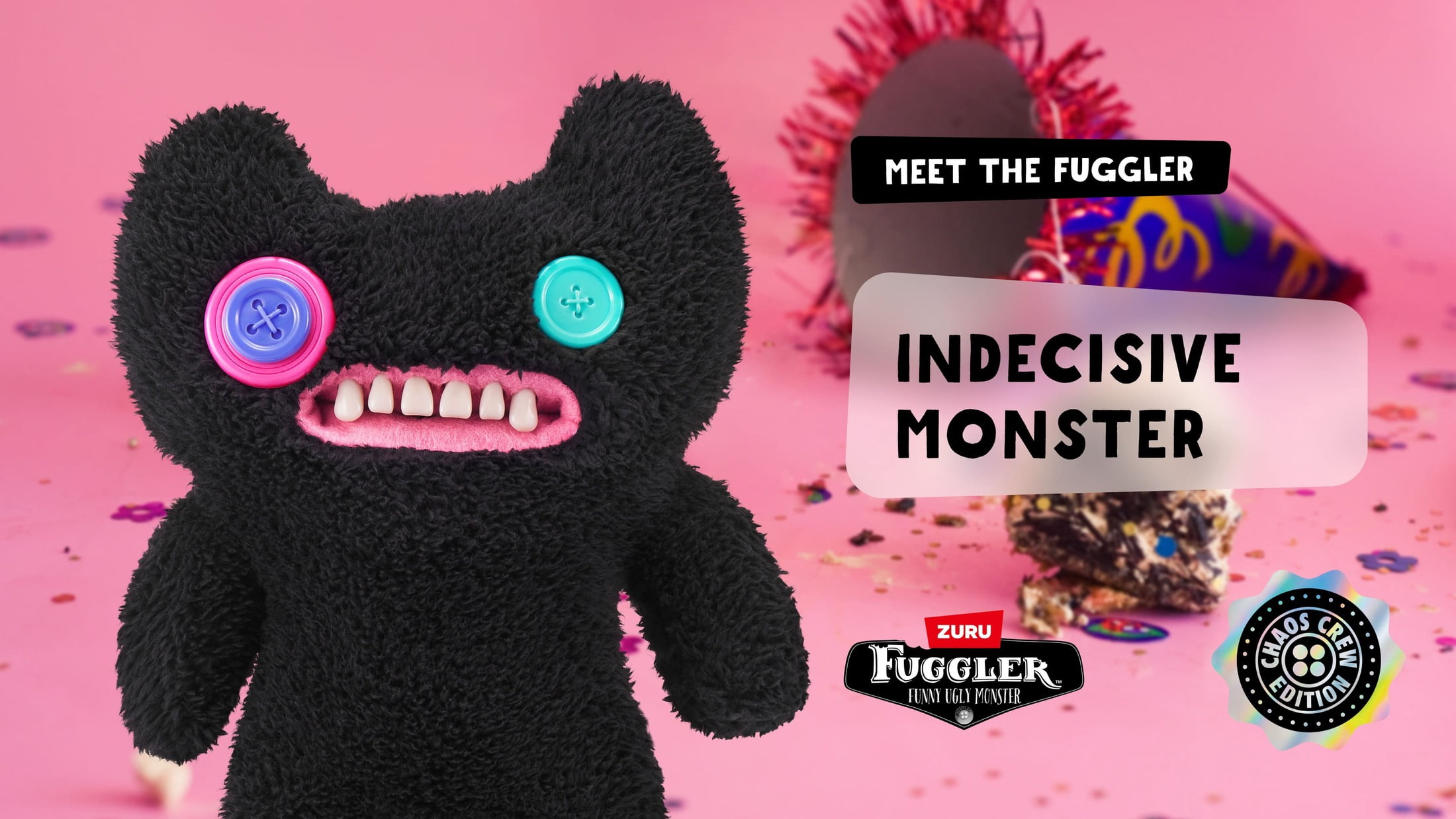 Fuggler Chaos Crew Multipack Walmart Exclusive by ZURU, Funny Ugly Monster Plush Toy
