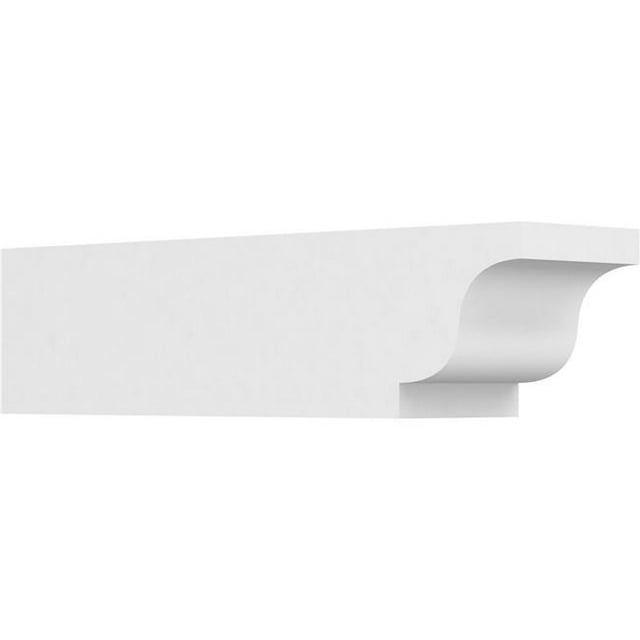 Ekena Millwork RFTP06X06X24NEW 6 x 6 x 24 in. Standard Newport Architectural Grade PVC Rafter Tail